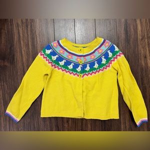Mini Boden duck sweater